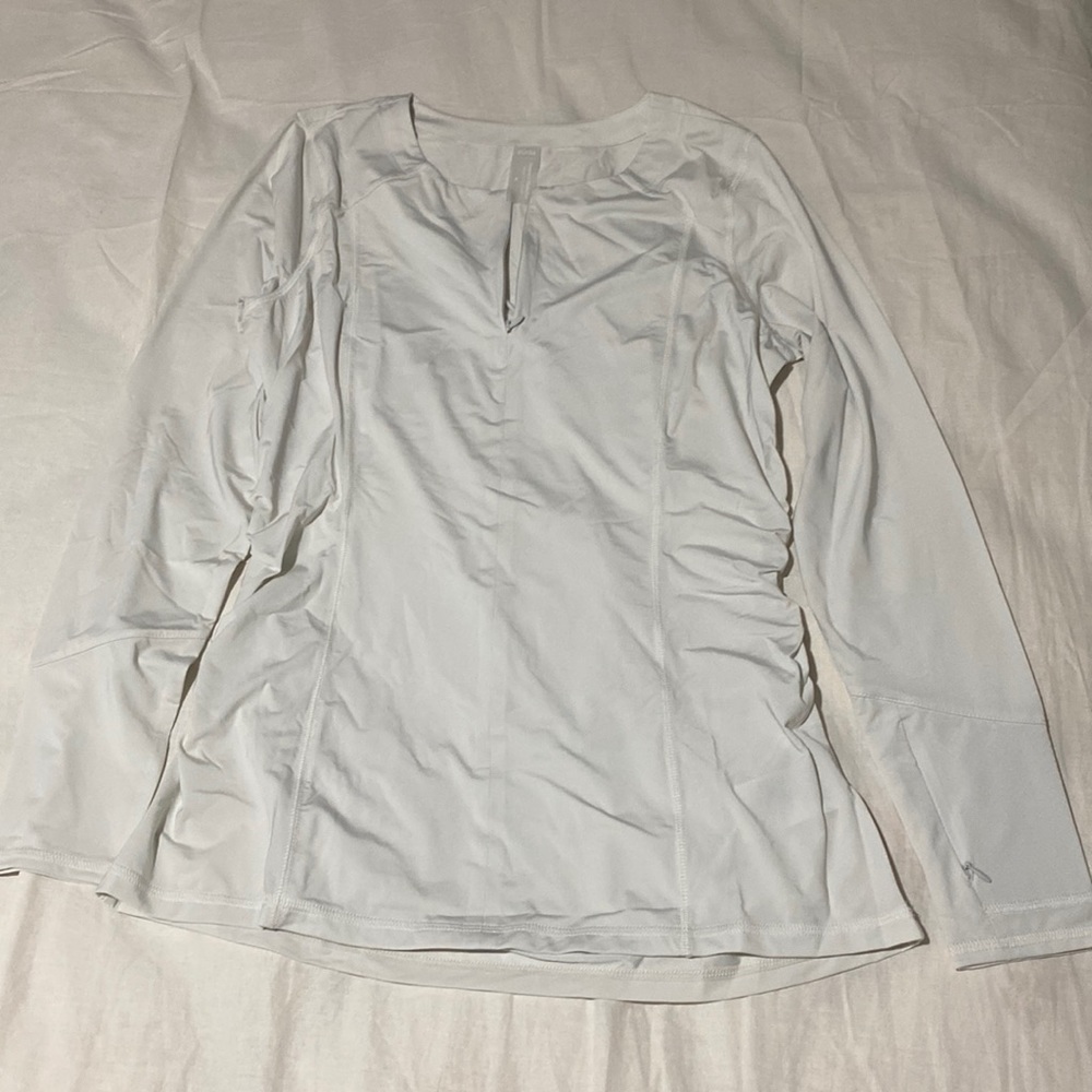 Zuda z sol knit top with ruching detail top